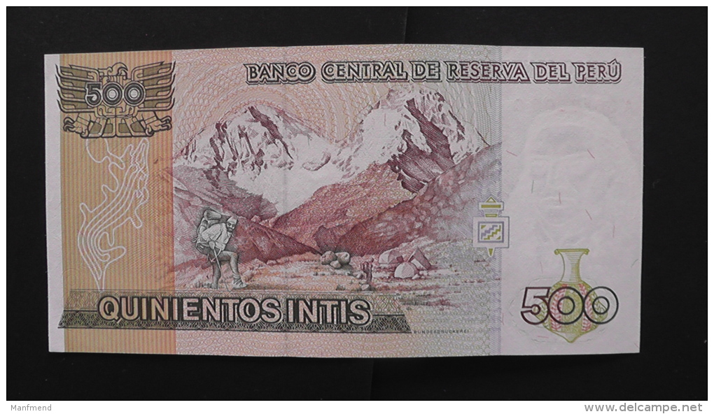 Peru - P 134b - 500 Intis - 1987 - Unc - Peru