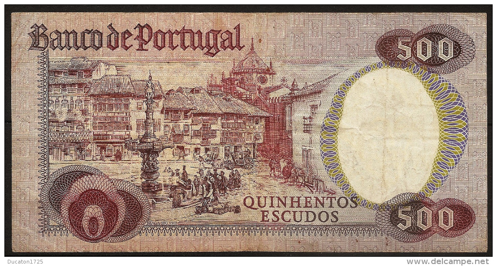 500 Escudos 04/10/1979. Portugal (Francisco Sanches) - Portogallo