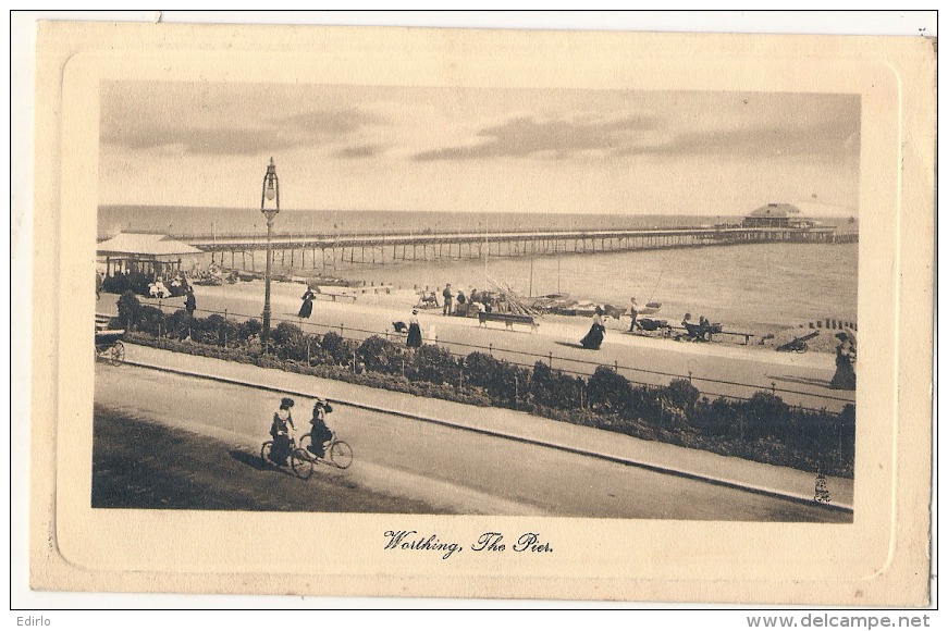 Worthing The Pier Stamped TTB - Worthing