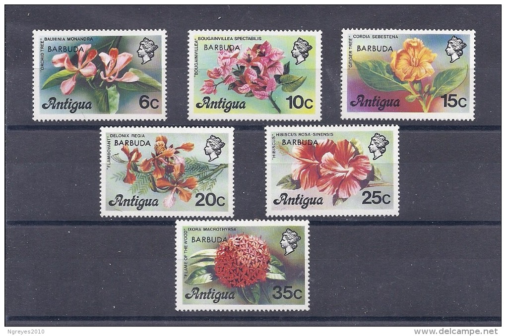 150025204  BARBUDA.  YVERT  .  Nº  296/301  **/MNH - Antigua En Barbuda (1981-...)