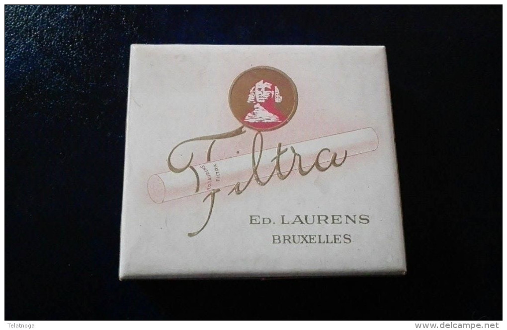 FILTRA BELGIUM Old Full Cigarette Pack Sigarette Zigaretten - Contenitori Di Tabacco (vuoti)