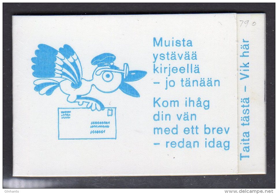 FINLAND - 1983 LION SLOT BOOKLET 1mk SG SB17Sm FINE MNH ** - Carnets