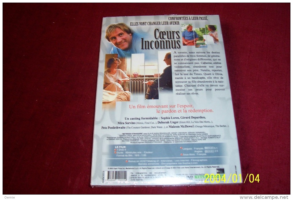 COEURS INCONNUS  // DEPARDIEU - Lovestorys