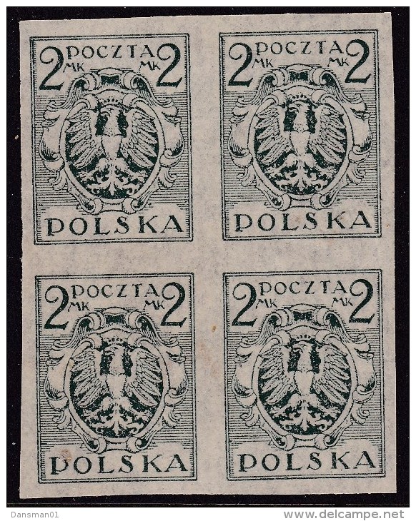 POLAND 1920 Proof Fi 115II Mk Mint Hinged - Nuevos