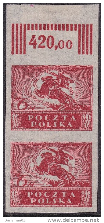 POLAND 1920 Proof Fi 99nz Mint No Gum - Unused Stamps