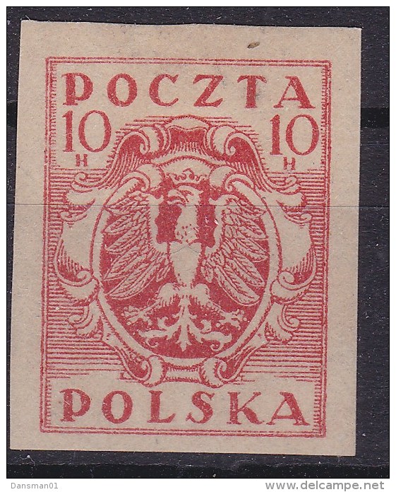 POLAND 1919  Proof Fi 75 Mint No Gum - Neufs