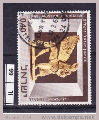 ISRAELE, 1966, Museo Israeliano, 40 C. Usato - Used Stamps (without Tabs)