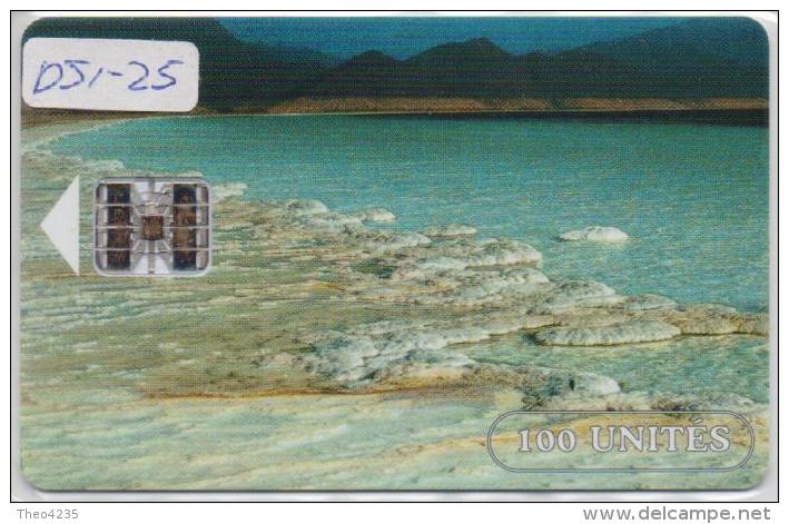 DJIBOUTI  PHONECARD SALT LAKE-USED(2) - Djibouti