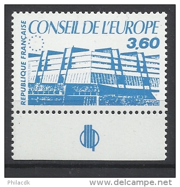 FRANCE - SERVICE N°YT 97 NEUF LUXE** SANS CHARNIERE -1987 - COTE YT : 2.00€ - Neufs