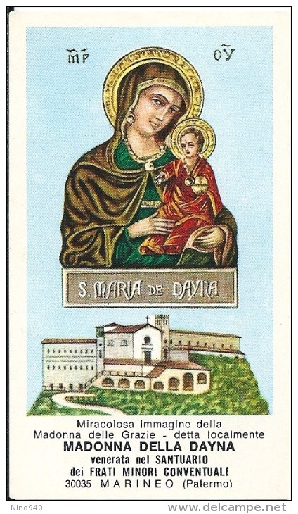 MADONNA DELLA DAYNA - MARINEO (PA) - E - PR - Religione & Esoterismo