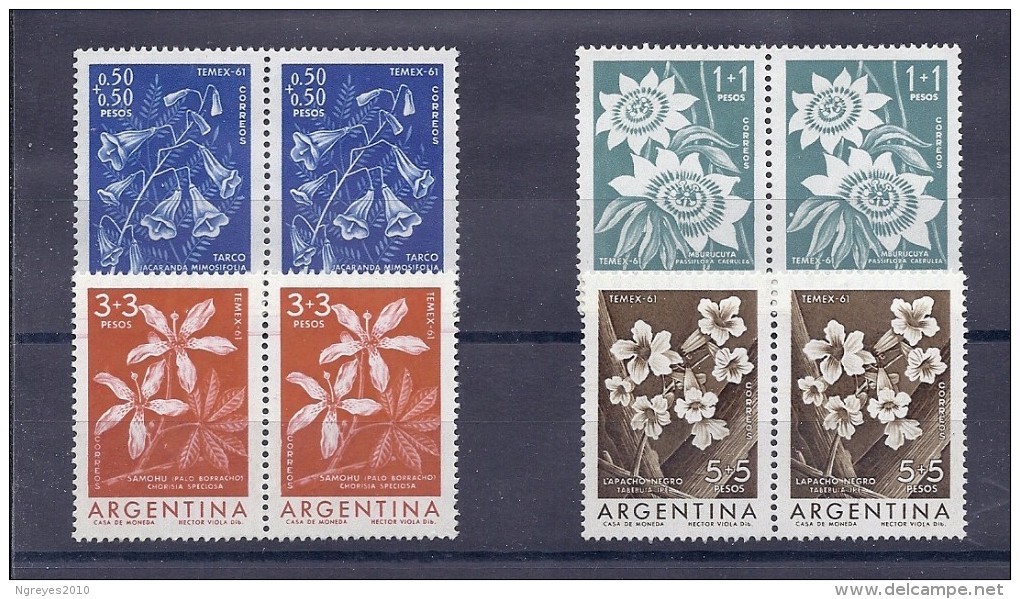 150025230  ARGENTINA.  YVERT  .  Nº  629/32  **/MNH - Ongebruikt