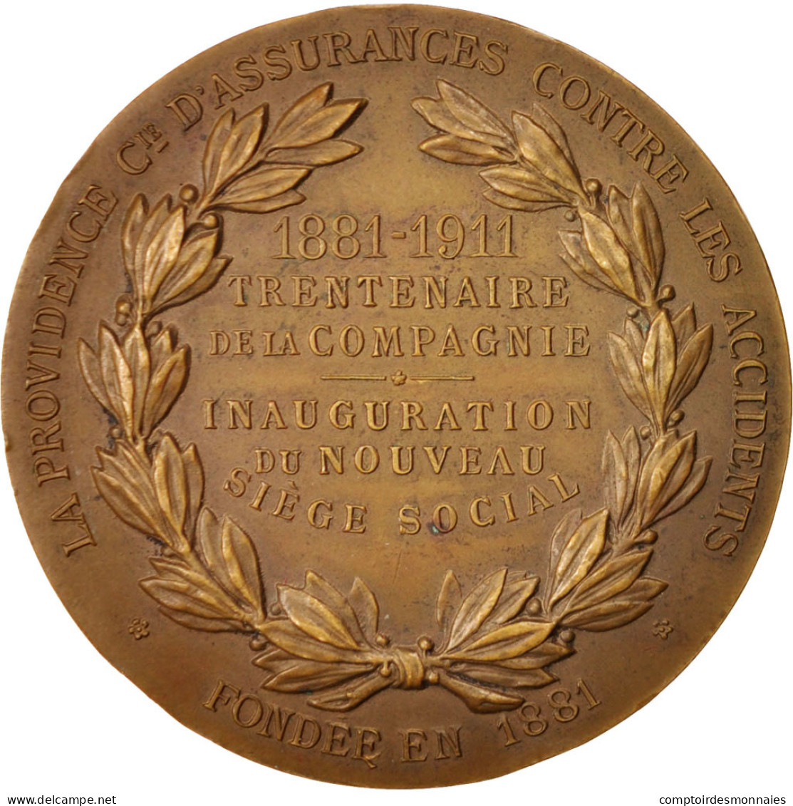 France, Medal, French Third Republic, Politics, Society, War, TTB+, Bronze - Autres & Non Classés