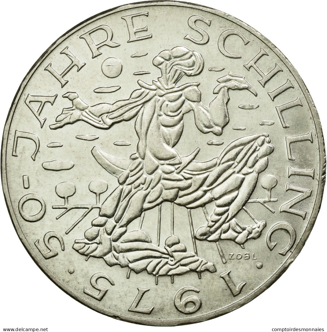 Monnaie, Autriche, 100 Schilling, 1975, SUP+, Argent, KM:2925 - Autriche