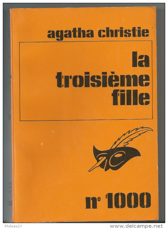 La Troisième Fille -  Agatha Christie  -  éd 1968 - Agatha Christie