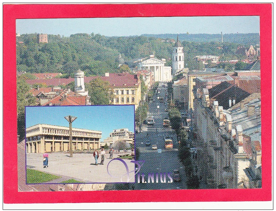 Multi View Post Card Of Vilnius, Vilniaus, Lithuania,U9. - Lithuania