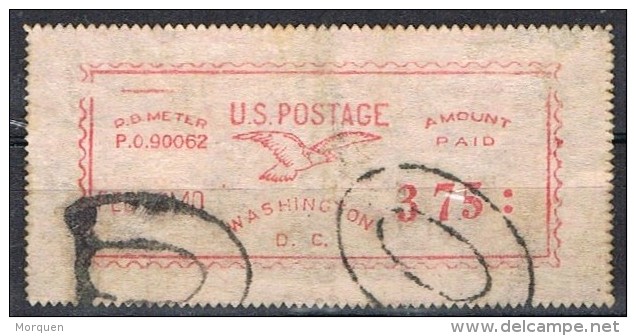 Sello US Postage WASHINGTON 1940, Amount Paid - Machine Labels [ATM]