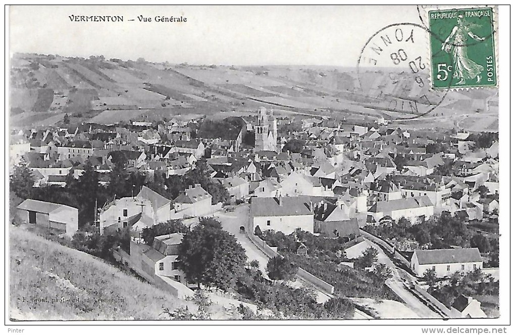 VERMENTON - Vue Générale - Vermenton