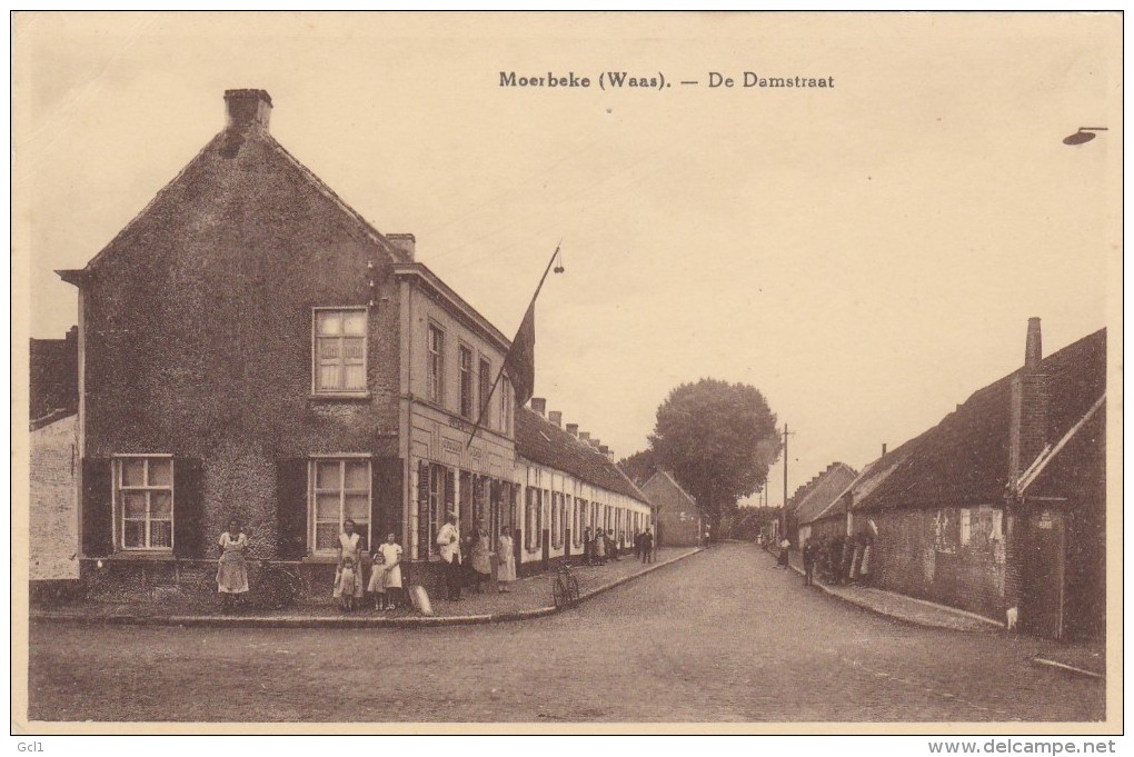 Moerbeke - Waas - De Damstraat - Moerbeke-Waas