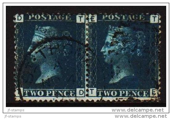 ST. THOMAS A NO 4 C 51. Victoria 2 X TWO PENCE. 14. (Michel: ) - JF128352 - Danish West Indies