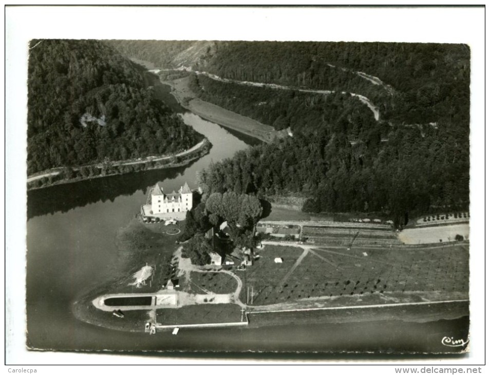 CP -  ARGENTAT (19 Le Lac Du Gibanel Et Son Camping  Vue Aerienne - Argentat