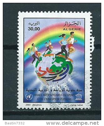 2005 Algeria International Sport Year Used/gebruikt/oblitere - Algerije (1962-...)