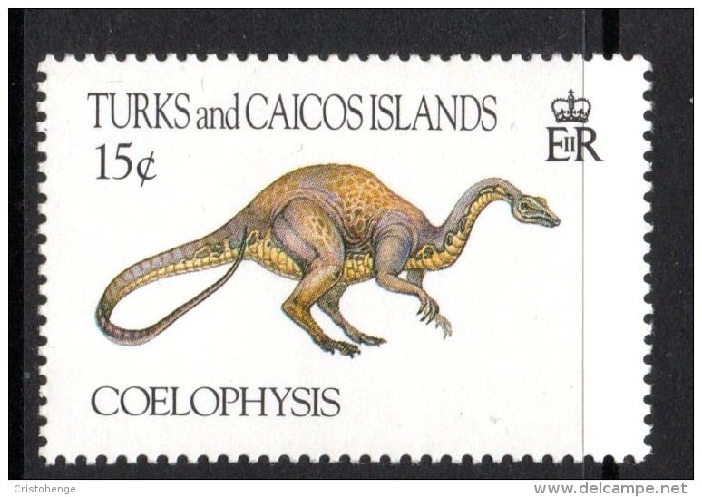 Turks & Caicos Islands 1993 Prehistoric Animals - 15c Coelophysis MNH - Turks & Caicos