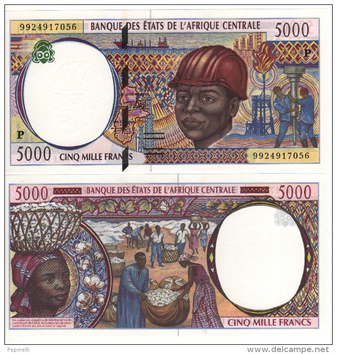 CHAD  5'000 Francs , Central African States P607Pe   1999   UNC - Chad