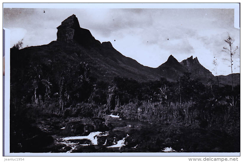 ILE MAURICE PHOTO CARTE LE REMPART 3 MAMELLES - Maurice