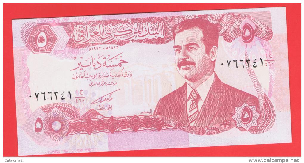 IRAQ - IRAK  -  5  Dinar 1992 SC  P-80 - Iraq