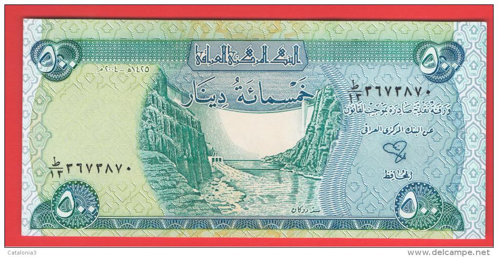 IRAQ - IRAK  -  500 Dinar 2004 SC  P-92 - Iraq