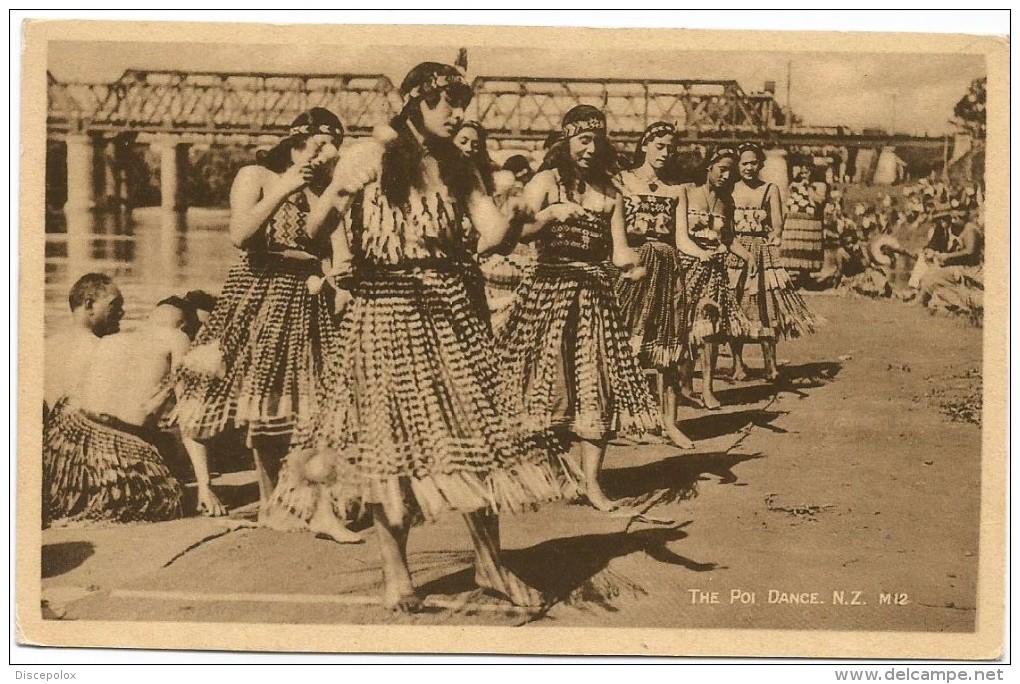 I4000 Folklore - New Zealand - The Maori Poi Dance / Non Viaggiata - Nuova Zelanda