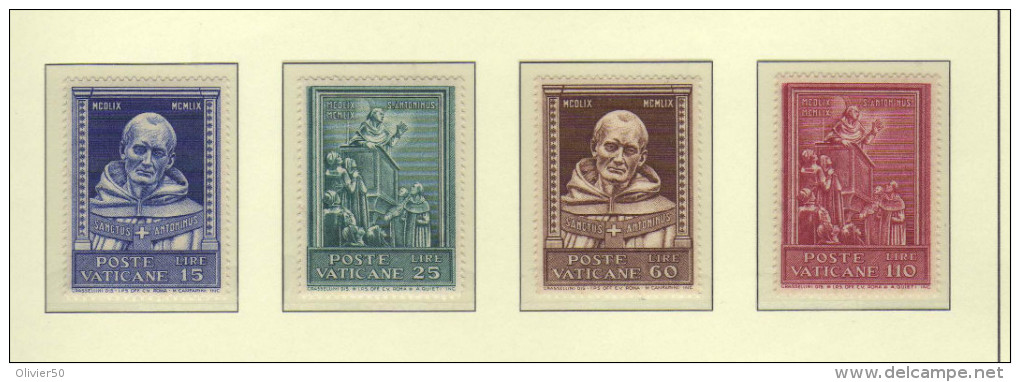 Vatican (1960)  - "Synode Diocésain"  Neufs** - Unused Stamps