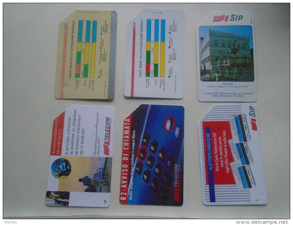 Phonecards  Italia   6 Pcs    - D137277 - Otros – Europa