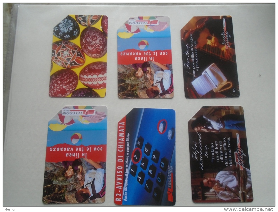 Phonecards  Italia   6 Pcs    - D137278 - Other - Europe