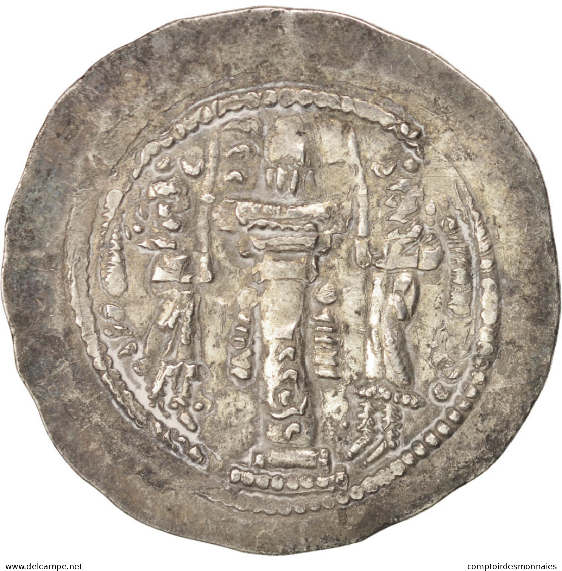 Monnaie, Sassanid (II Century BC - VII Century BC), Yazgard I (399-420) - Oriental