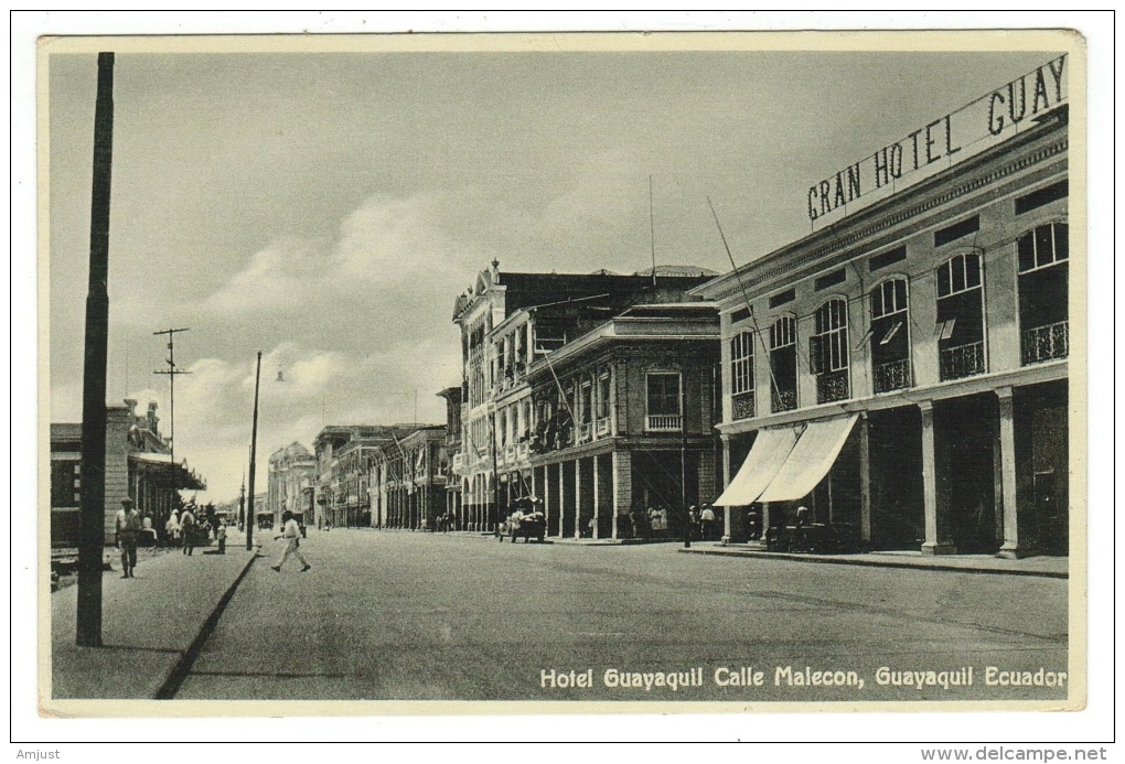 Equateur /Equador //Hôtel Guayaquil, Calle Malecon - Ecuador