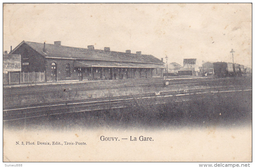 Gouvy - La Gare (Desaix, 1907, Animation) - Gouvy