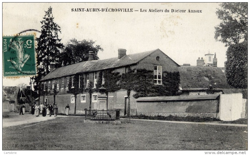 Dépt 27 - SAINT-AUBIN-D'ÉCROSVILLE - Les Ateliers Du Docteur Auzoux - (Le Musée D'Anatomie) - Saint-Aubin-d'Ecrosville