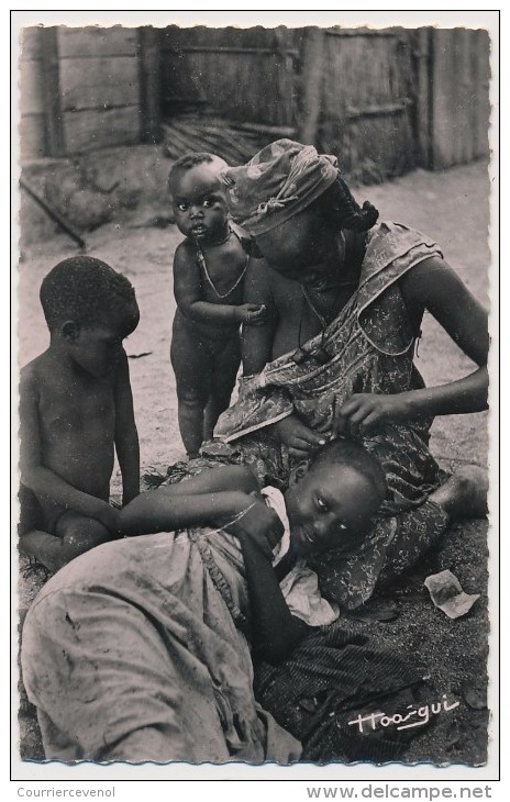 CPSM - (DAKAR) - A.O.F. Le Salon De Coiffure - Senegal