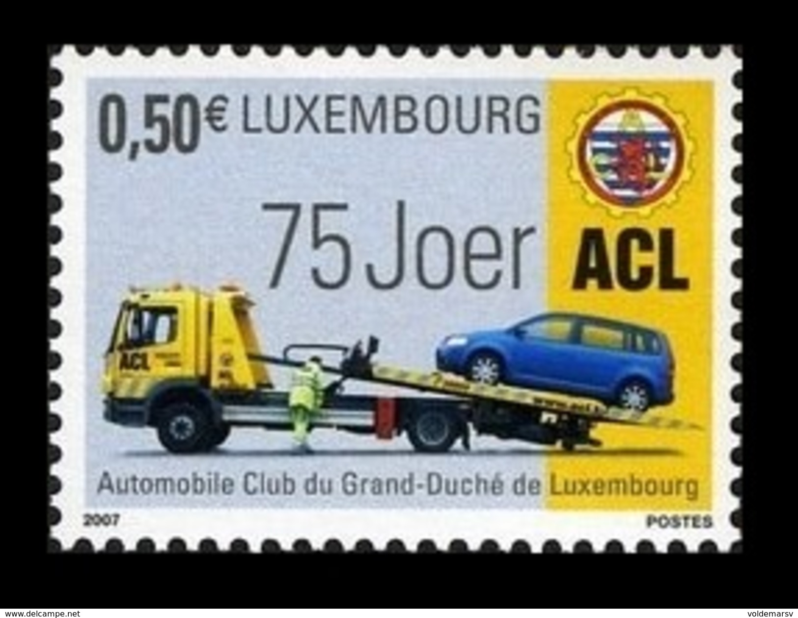 Luxembourg 2007 Mih. 1745 Automobile Club Du Luxembourg MNH ** - Nuovi