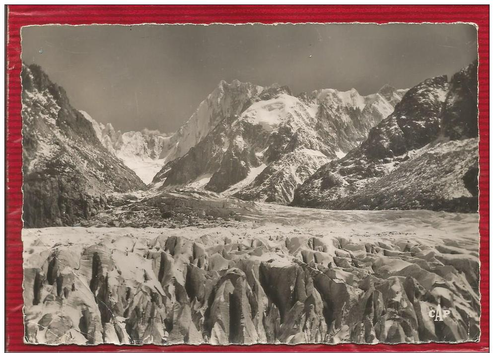 CHAMONIX -  MONT-BLANC - Dépt 74 - Les Séracs - Les Jorasses Et L' Aiguille Du Tacul   - CPSM - Chamonix-Mont-Blanc