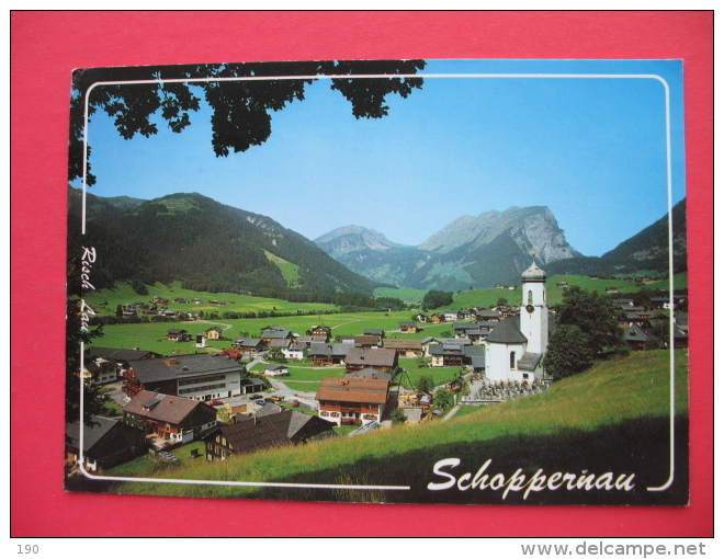 SCHOPPERNAU Mit Kanisfluh - Bregenzerwaldorte