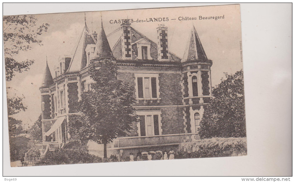 (R2) LANDES , CASTETS  DES LANDES , Chateau Beauregard - Castets