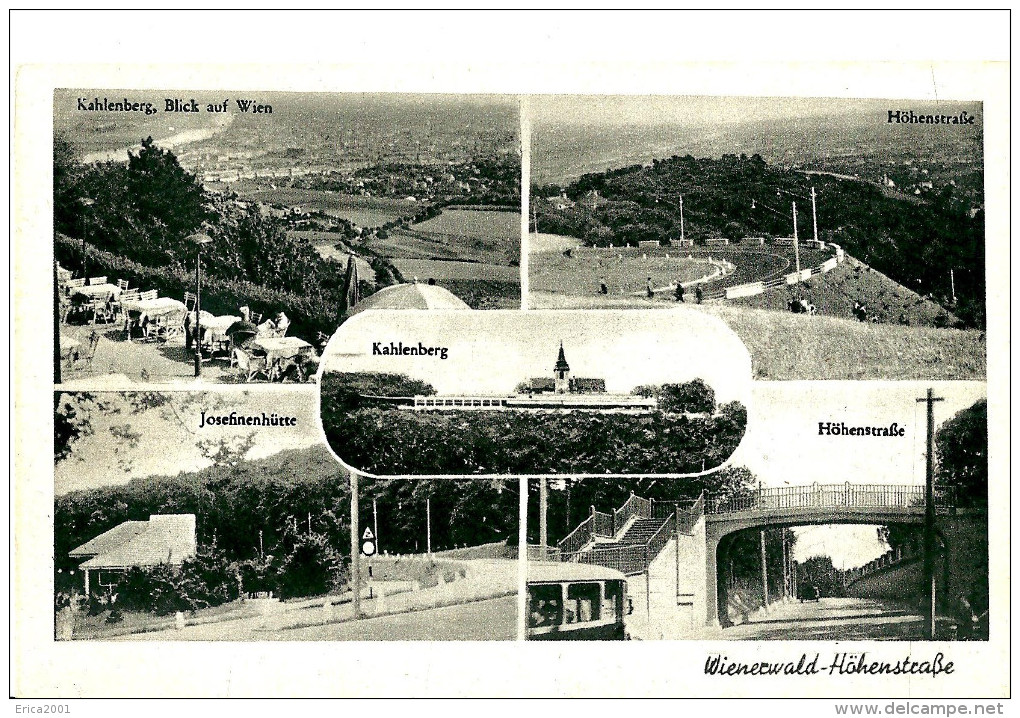 Autres. Wienewald Hohenstrabe. Vue Sur Kahlenberg ,Hohenstrabe , Josefinenhutte. - Autres & Non Classés