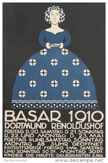 @@@ MAGNET - BASAR. 1910 - Publicitaires