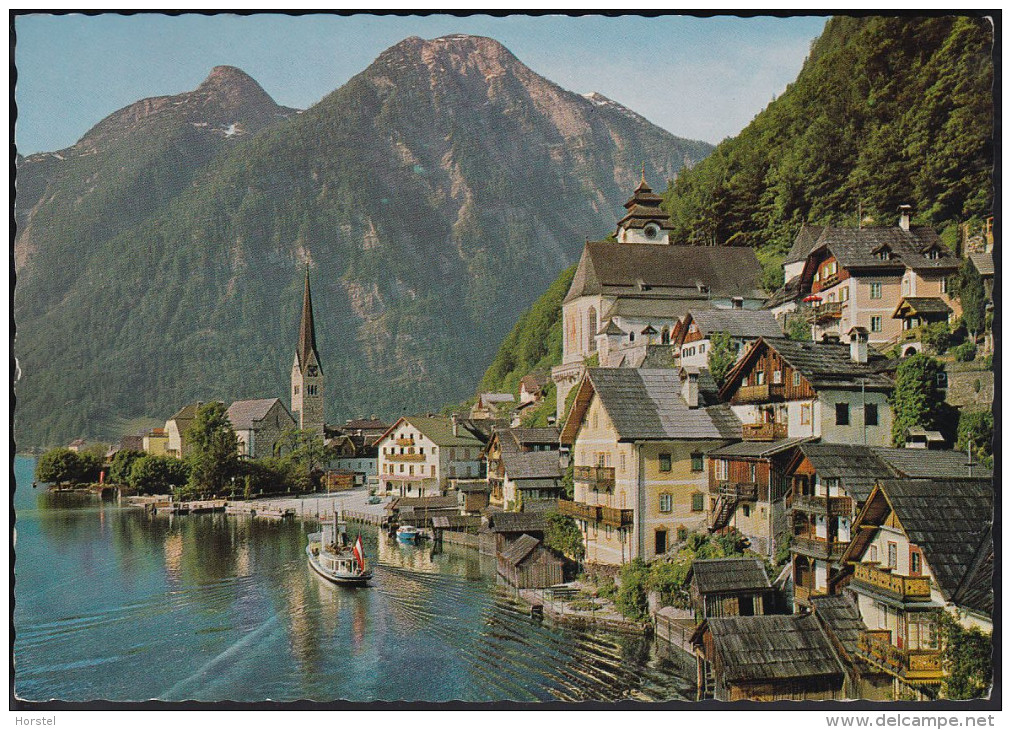 Austria - 4830 Hallstatt - Malerisches Salzkammergut - Dampfer - Nice Stamp - Hallstatt