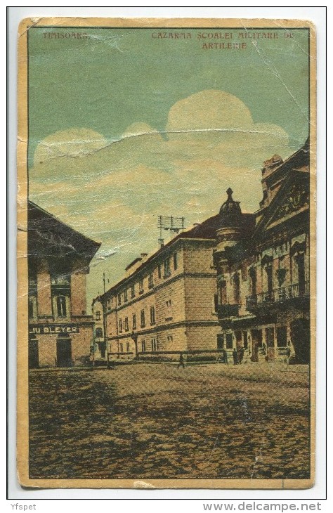 Timisoara, Artillery Military School Barracks - Romania - Roumanie