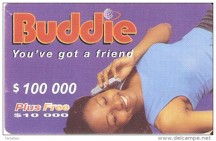 TARJETA DE NIGERIA DE $100000 PLUS 10000 DE BUDDIE DE UNA MUJER-WOMAN - Nigeria