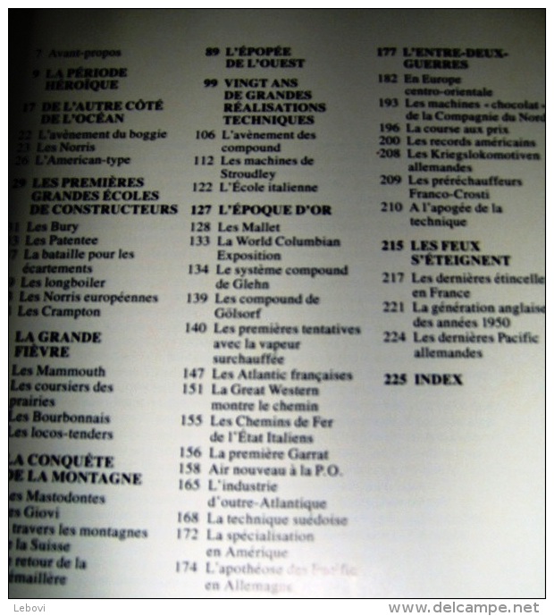 «Locomotives à Vapeur » GREGGIO, L. - Ed. Hachette 1979 - Traduction Française : Marthe Gautier - Chemin De Fer
