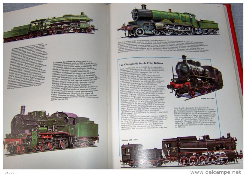 «Locomotives à Vapeur » GREGGIO, L. - Ed. Hachette 1979 - Traduction Française : Marthe Gautier - Spoorweg